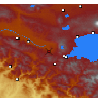 Nearby Forecast Locations - Güroymak - Map