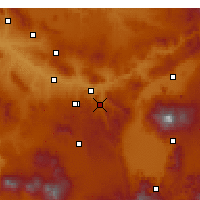 Nearby Forecast Locations - Ürgüp - Map