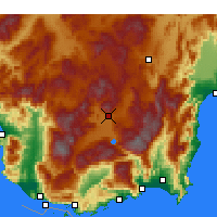Nearby Forecast Locations - Elmalı - Map