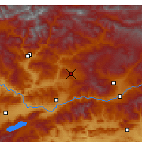 Nearby Forecast Locations - Karakoçan - Map