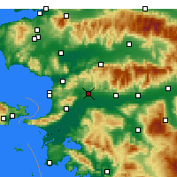 Nearby Forecast Locations - Germencik - Map