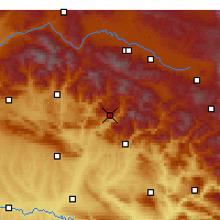 Nearby Forecast Locations - Sason - Map