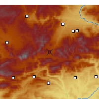 Nearby Forecast Locations - Doğanşehir - Map