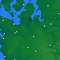 Nearby Forecast Locations - Skive - Map