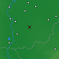 Nearby Forecast Locations - Orosháza - Map