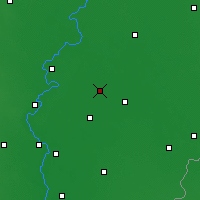 Nearby Forecast Locations - Mezőtúr - Map