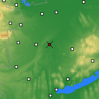 Nearby Forecast Locations - Celldömölk - Map