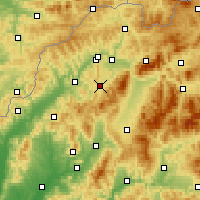 Nearby Forecast Locations - Rajec - Map