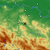 Nearby Forecast Locations - Gračanica - Map