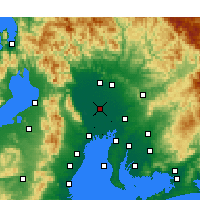 Nearby Forecast Locations - Inazawa - Map