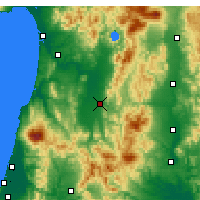 Nearby Forecast Locations - Yokote - Map