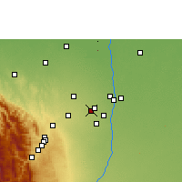 Nearby Forecast Locations - Cotoca - Map