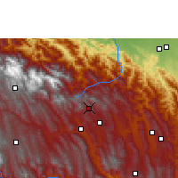 Nearby Forecast Locations - Comarapa - Map