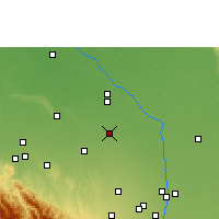 Nearby Forecast Locations - Saavedra - Map