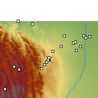 Nearby Forecast Locations - Puerto Rico - Map