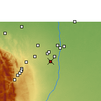 Nearby Forecast Locations - Paurito - Map