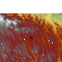 Nearby Forecast Locations - San Isidro - Map