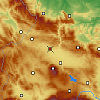 Nearby Forecast Locations - Kostinbrod - Map