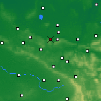 Nearby Forecast Locations - Preußisch Oldendorf - Map