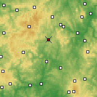 Nearby Forecast Locations - Frankenberg - Map