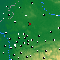 Nearby Forecast Locations - Dülmen - Map