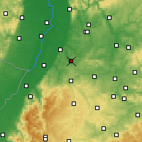 Nearby Forecast Locations - Bretten - Map