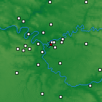 Nearby Forecast Locations - Villiers-sur-Marne - Map