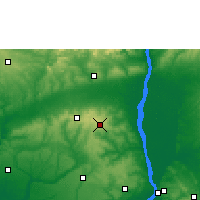 Nearby Forecast Locations - Uromi - Map