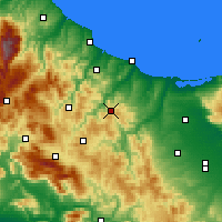 Nearby Forecast Locations - Casacalenda - Map
