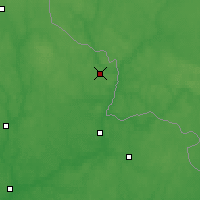 Nearby Forecast Locations - Mstsislaw - Map