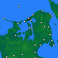 Nearby Forecast Locations - Melby - Map