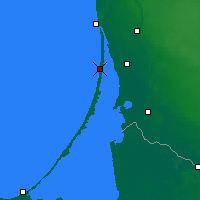 Nearby Forecast Locations - Juodkrantė - Map