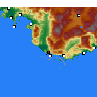 Nearby Forecast Locations - Kalkan - Map