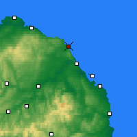Nearby Forecast Locations - Eyemouth - Map