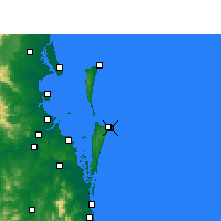 Nearby Forecast Locations - Point Lookout - Map