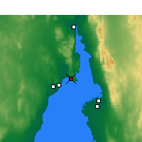 Nearby Forecast Locations - False Bay - Map