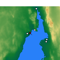 Nearby Forecast Locations - Whyalla - Map