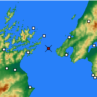 Nearby Forecast Locations - Cook Strait - Map