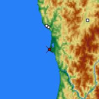 Nearby Forecast Locations - Crescent City - Map