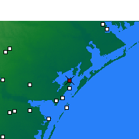 Nearby Forecast Locations - Rockport - Map