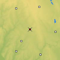 Nearby Forecast Locations - Sheldon - Map