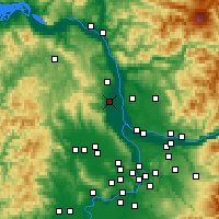 Nearby Forecast Locations - Scappoose - Map