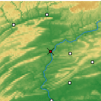 Nearby Forecast Locations - Selinsgrove - Map