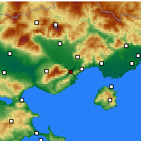 Nearby Forecast Locations - Eleftheroupoli - Map