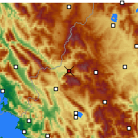 Nearby Forecast Locations - Konitsa - Map
