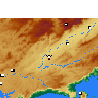 Nearby Forecast Locations - São José dos Campos - Map