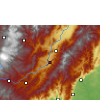 Nearby Forecast Locations - Garzón - Map