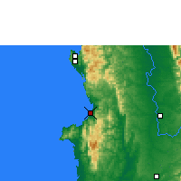 Nearby Forecast Locations - Nuquí - Map