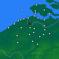 Nearby Forecast Locations - Aardenburg - Map