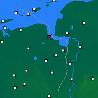 Nearby Forecast Locations - Delfzijl - Map
